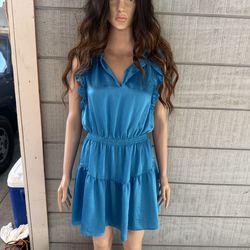 Women’s Steve Madden Prairie Dreams Cap Sleeve Mini Dress size medium