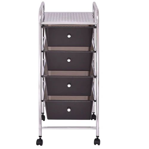 4 Drawers Metal Rolling Storage Cart (New In Box)🤩👈🏻👈🏻💥✨✨