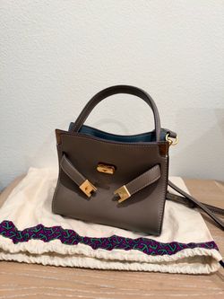 Tory Burch Lee Radziwill PETITE Double Bag-Clam Shell