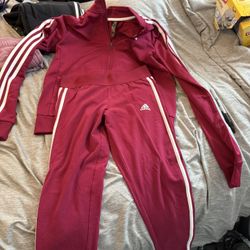 Adidas Red S Tracksuit 