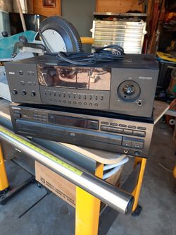 Kenwood Disc Player & RCA Receiver
