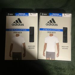 Adidas Black Tees 2 Pack