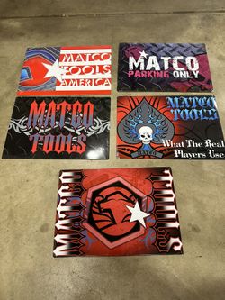 Matco Tools Metal Signs