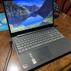 2020 Lenovo Laptop 15 With Charger 