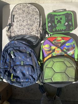Backpacks/Lunchbox