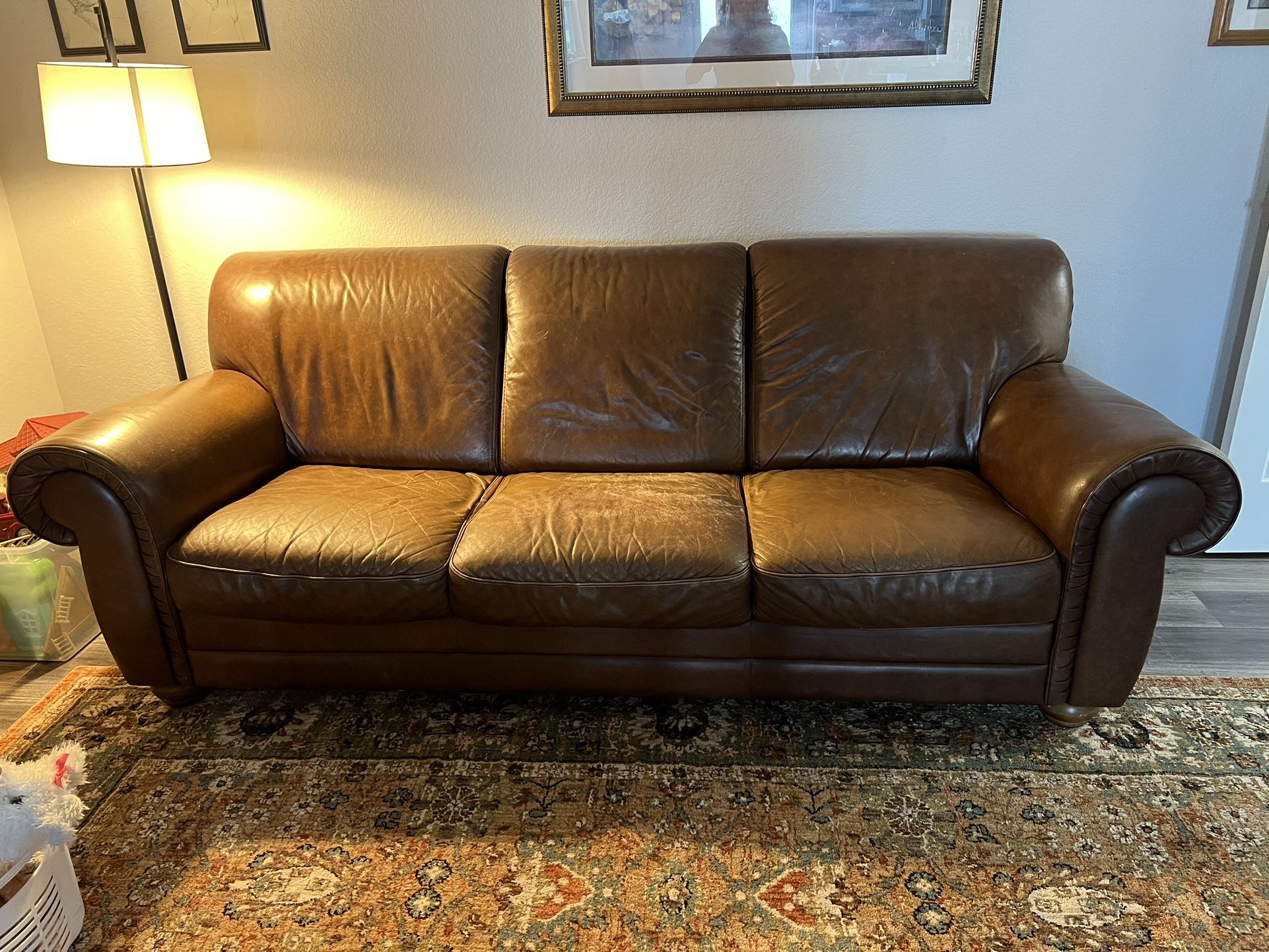 Leather Couch