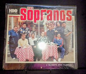 Collectible THE SOPRANOS 2003 calendar