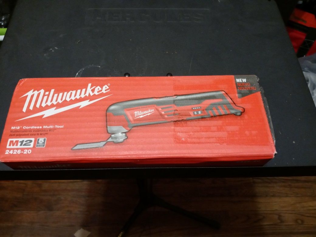 Milwaukee M12 Cordless Multi Tool Brand New In Box Trades Considered Price Is Firm