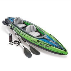 Intex 2 person inflatable kayak! 