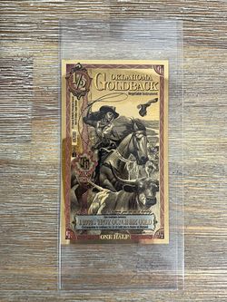 2025 Oklahoma 1/2 Goldback note