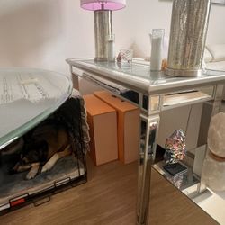 Mirrored Console Table 