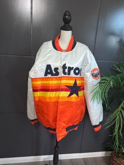Houston Astros Satin Bomber Jacket
