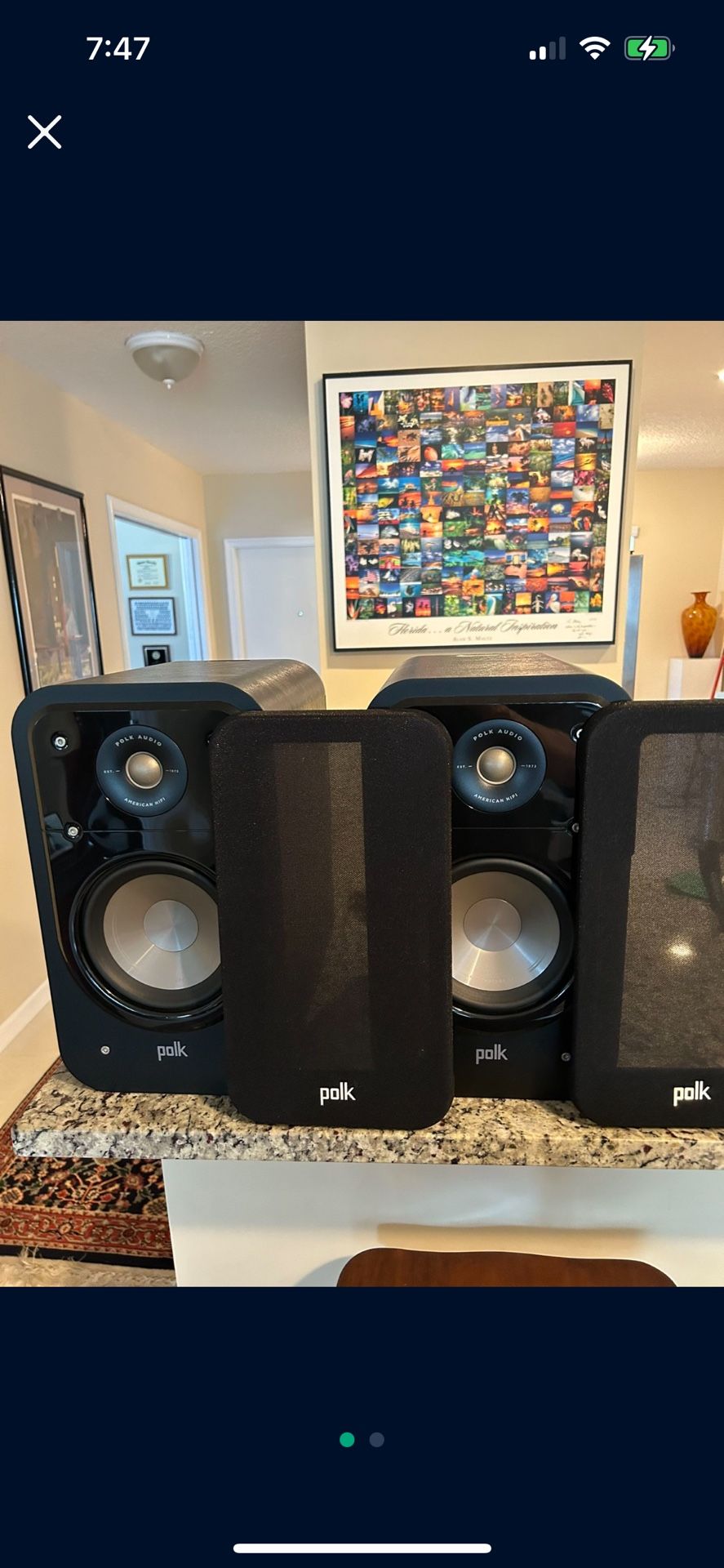 Polk Audio S20 Bookshelf Speakers