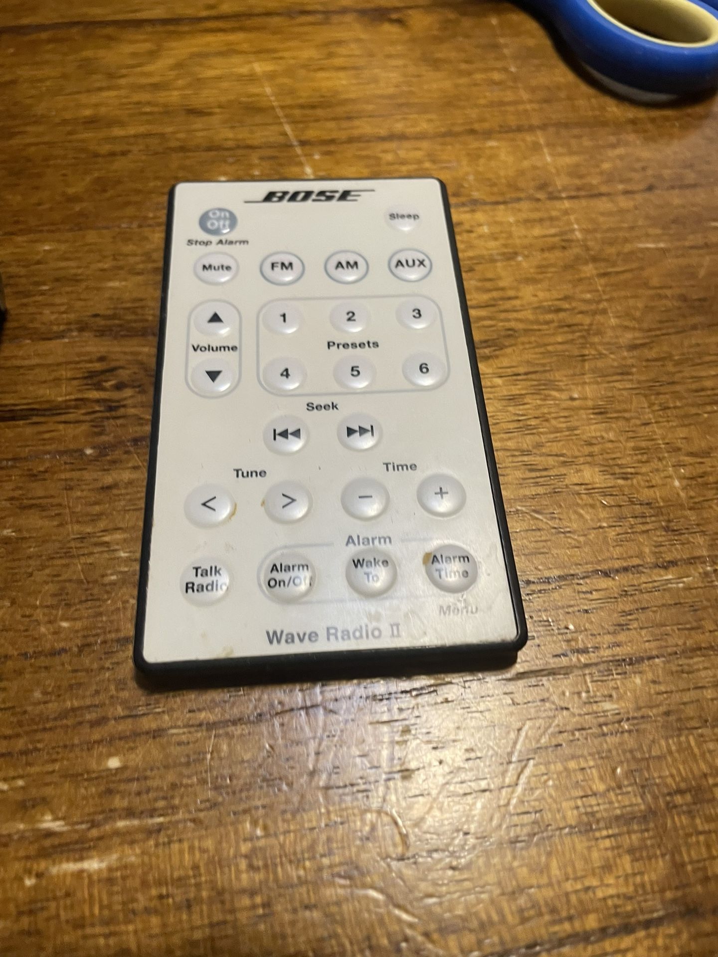 Bose Remote Control For Bose Wave Radio II AWR1B1 AWR1B2 Music System White