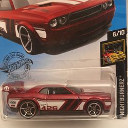 Hot Wheels - Dodge Challenger Drift Car - Coleção Nightburnerz