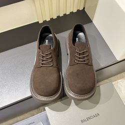 Balenciaga Men’s Leather Shoes With Box 2026 New 