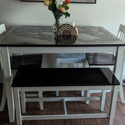Kitchen Counter Dining Table With Chairs