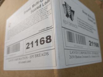 Box of bread