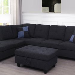 🎈Free Delivery—Brand new sectional sofa couch 
