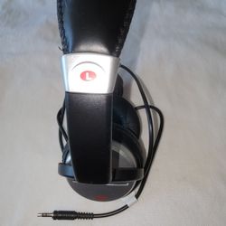 Used Numark Black and Silver Headphones