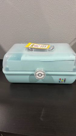 Pokemon x Target caboodles case light blue new!