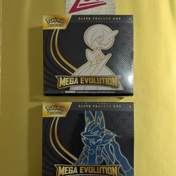 Lucario / Gardevoir elite trainer box