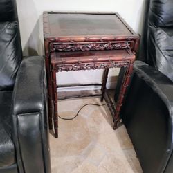 Antique Stacking Tables 