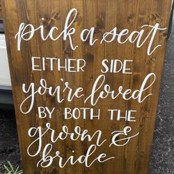 Wedding Signs / Wedding Decor 