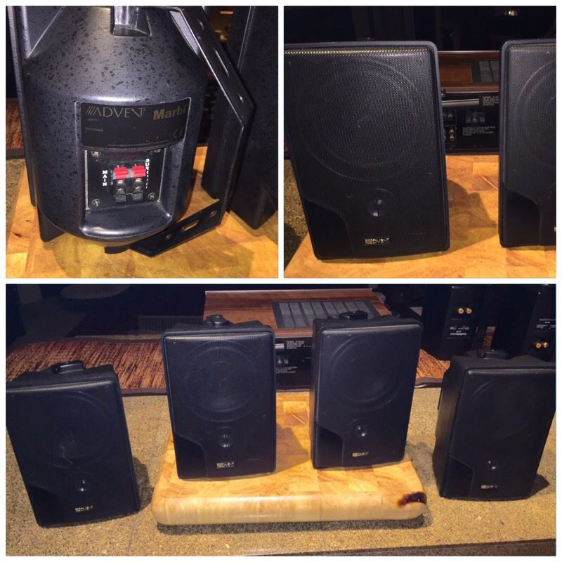 Set of 4 Advent Marbl Indoor/outdoor speakers