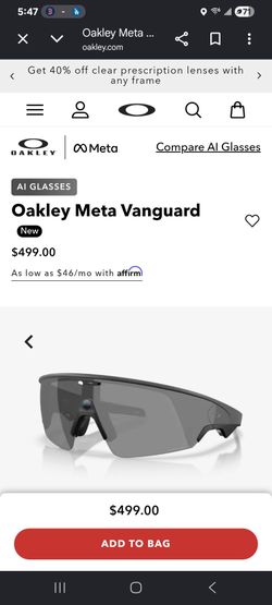 oakley meta glasses