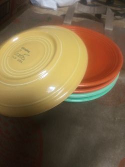 Vintage Fiestaware Saucers