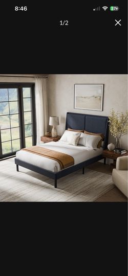 Brand new large queen bedframe for $90