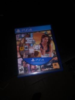 GTA V Disc Ps4