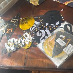 21 Birthday Decor 
