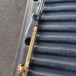 Vintage Welding Torch Works Flame