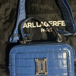 Karl Lagerfeld Simone Small Leather Crossbody Bag