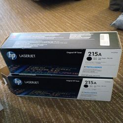 HP LASERJET HP TONER NEVER USED 215A