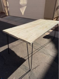 Indoor/Outdoor Wood Table