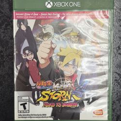 Naruto Shippuden Ultimate Ninja Storm 4 Road to Boruto Xbox One Complete 