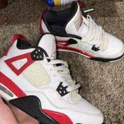 Jordan 4 Red Cements