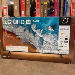 70” LG 4K HDR SMART TV