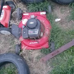 What behind lawn mowers?One for sure is running and https://offerup.com/redirect/?o=Z29pbmcuT25l is impossible in two parts