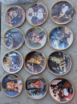 Vintage limited edition Rockwells Rediscovered Women collection