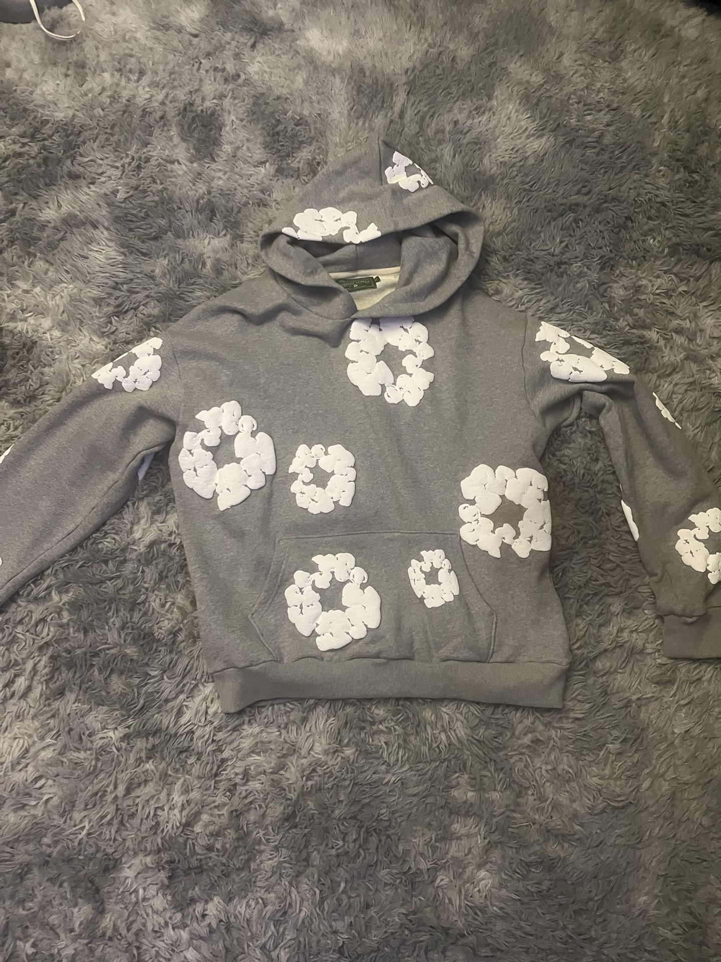 Grey Denim Tears Hoodie 
