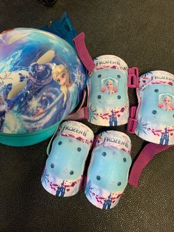 Disney Frozen Helmet and Elbow and Knee Pads