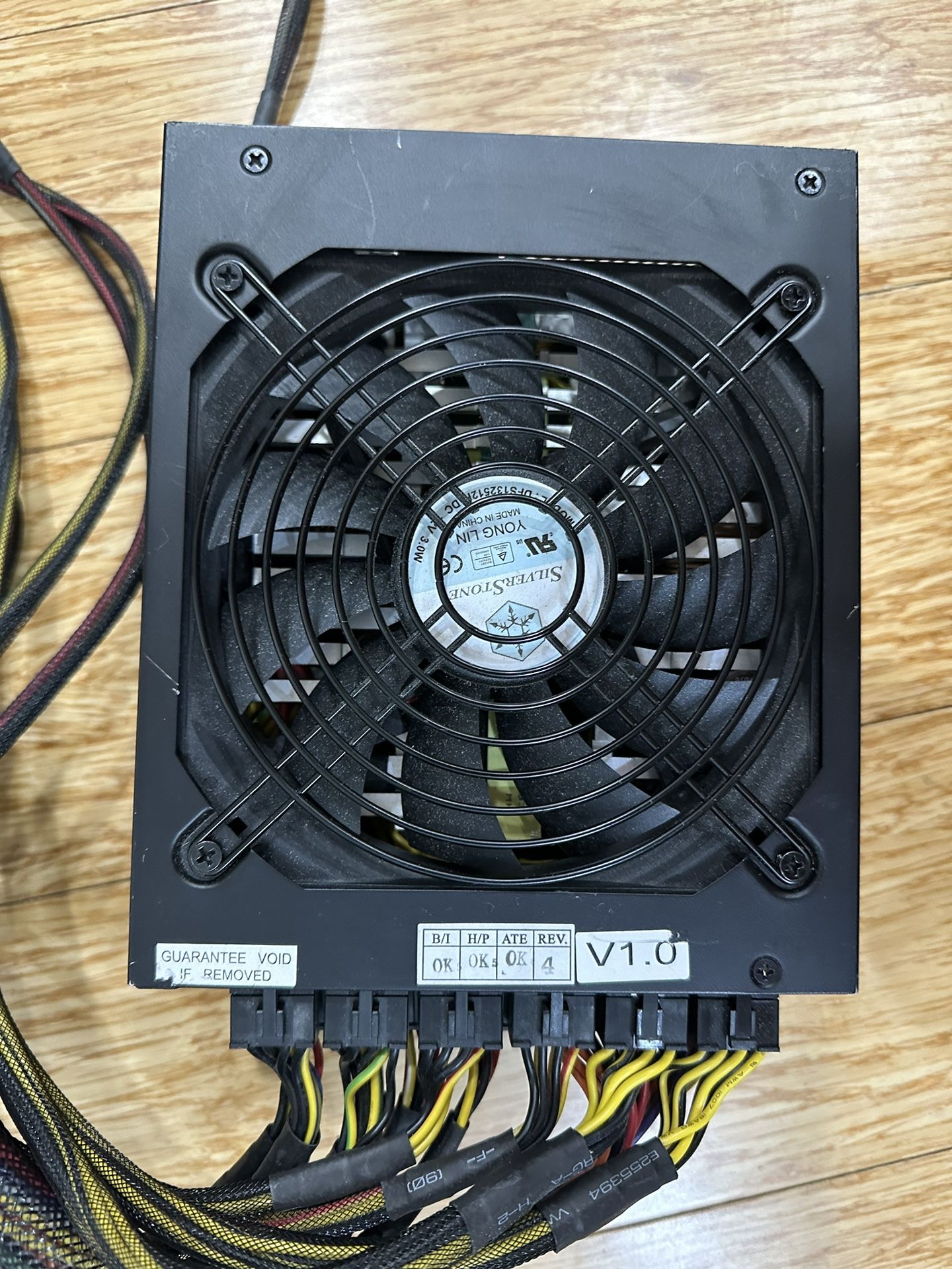 SilverStone SST-ST1200 80 Plus Platinum Full Modular 1200W Power Supply