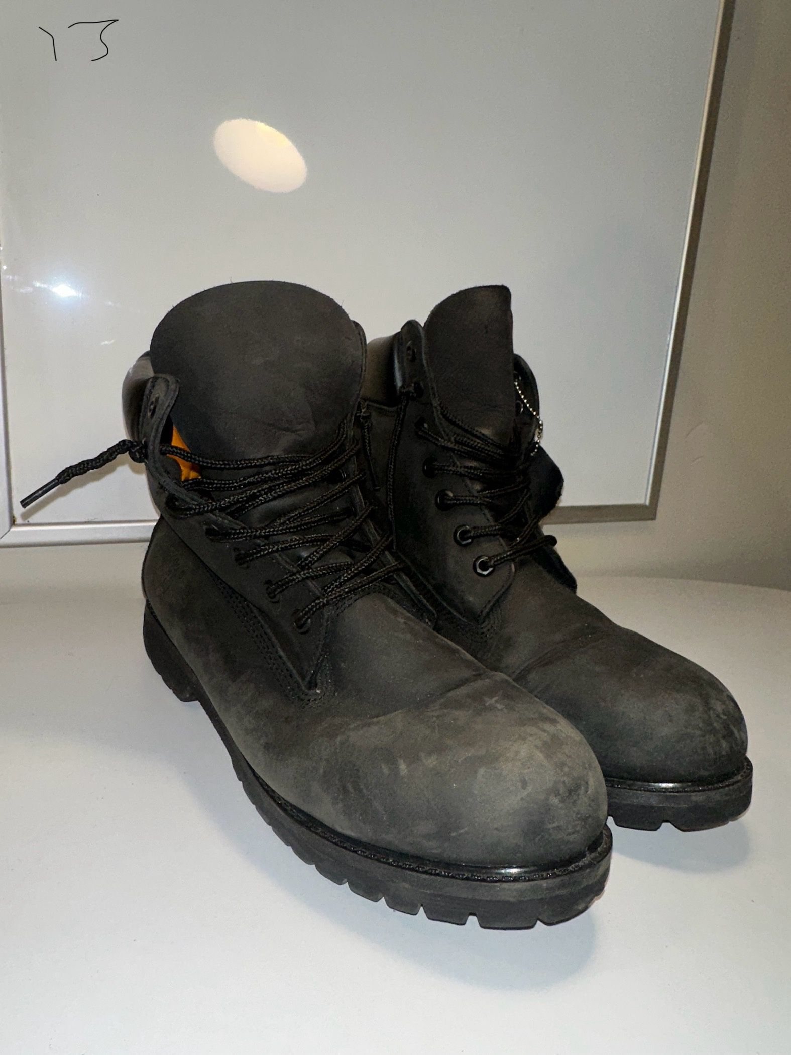 13 Size Men’s 6-Inch Premium Waterproof Boots