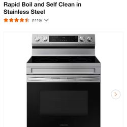 Samsung Electric Range 
