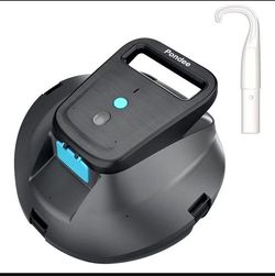 Pondee X1 Robotic Pool Vacuum, Cordless Pool Cleaner with 120-Min Runtime, Auto-Parking, 2.5h Fast Charging, for Above-Ground & Flat-Bottom Inground