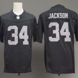 Nike Men's XL Bo Jackson Authentic Stitched NFL Jersey